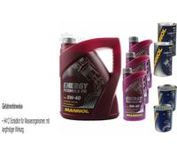 8L Olio Motore MANNOL Energy Formula PD 5W-40 2xLeak-Stop+Motor Doctor