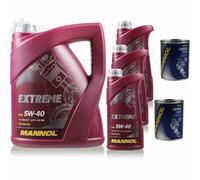 8L Olio Motore MANNOL Extreme 5W-40 2x
