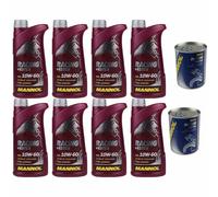 8L Olio Motore MANNOL Racing+Ester 10W-60 2x MANNOL Motor Doctor ADDITIV