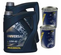 8L Olio Motore MANNOL Universal 15W-40