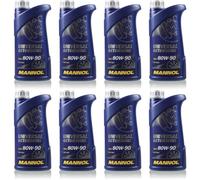 8L Olio Per Trasmissione Universale MANNOL 80W-90 API GL 4 MN8107-1