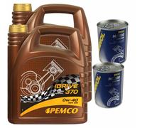 8L PEMCO IDRIVE 370 0W-40 Olio Motore API SN ACEA A3/B4 Inclusa Motor Doctor