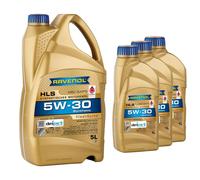 8L RAVENOL olio motore Hls SAE 5W30 per BMW Longlife-04 VW 505 00-01 MB