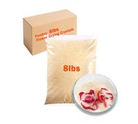 8LBs Flower Drying Crystal, Fonday in gel di silice con cristalli di essiccazione di fiori fini, indicatore di colore riutilizzabile (3,6 kg)