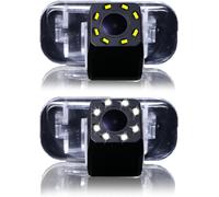 8LED Night Visions Telecamera Inversa Luce Targa 170 ° Grandangolare HD Color Im