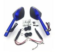 8mm/10mm CNC Moto Retrovisore Lato Specchietti Strada SPORTS Moto Mannaia Ruiser