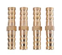 8mm-8/10 / 12mm Ottone Barb Riduttore Tubo Giuntatrice Tubo Raccordo Tubo a Compressione Raccordo Diritto Raccordi per Tubi(8-8mm)