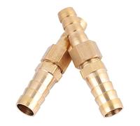 8mm-8/10 / 12mm Ottone Barb Riduttore Tubo Giuntatrice Tubo Raccordo Tubo a Compressione Raccordo Diritto Raccordi per Tubi(8-10mm)