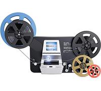 8mm e Super 8 Film to Digital Converter, Scanner Digitizer con schermo da 2,4 pollici, Convertire 3 "5" 7" 9 "Reels View Frame by Frame in 1080P MP4 Digitali, Condivisione e risparmio su 32GB SD Card