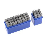 8mm Numero e Lettera Timbro Set, AZ e 0-9 Lega Acciaio Punzone Premere Strumento