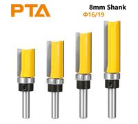 8MM Shank D16/19MM Pattern Bit Router Bit frese per la lavorazione del legno frese per fresa frontale fresa in metallo duro fresa
