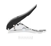 8mm Single Hole Puncher - Handheld edges Banding Pliers for Cards, Hard Film, Thin Wood - for DIY Enthusiasts, Crafters, and Office Users