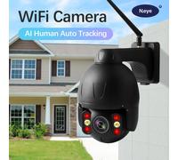 8mp 4k Cloud Wifi PTZ Telecamera Esterna 2MP Telecamera IP di Sicurezza Domestica 5X Zoom Ottico Speed Dome Telecamera P2P cctv