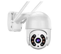 8MP 4K Wireless PTZ Telecamera Di Sicurezza For Esterni HD 1080P Visione Notturna A Colori Wifi IP Camera Outdoor 5MP Ai Monitoraggio Automatico CCTV Cam Di Sorveglianza ICsee ( Size : 1080P NO Card )