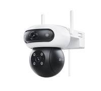 8MP (4MP 4MP) Telecamera WiFi Esterno con Doppia Lente Telecamera per Esterni a