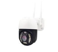 (8MP 5X Zoom) UltraHD 4K (8MP) Telecamera IP wireless WiFi di sicurezza per esterni, 3840 x 2160, visione notturna di 80 piedi, IP66, resistente alle intemperie, audio, registrazione MicroSD