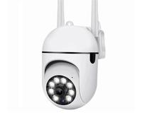 8MP Wifi Camera di sorveglianza Sicurezza senza fili PTZ IP Camera di colore Visione notturna AI Monitoraggio umano CCTV Camera 4X Zoom digitale(Camera add 128G)