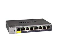 NETGEAR 8-Port Gigabit Ethernet Smart Switch (GS108T) - Managed, with 1 x PD por