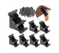 8pack Folding Table Legs Bracket Foldable Table Bracket Lock Extension Support Bracket Locking Hinges, Foldable Support Bracket Self-locking Hinges