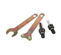 8pc 6mm/10mm Electric Drill Conversion Angle Grinder Connecting Rod Spanner Connecting Rod Kit Adapter Hand Drill Part