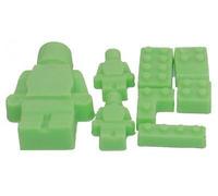 8pc Rétro Costruzioni Blocchi Uomo & Mattoncini - Scegli il Colore