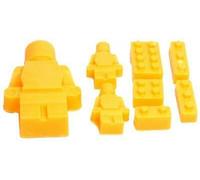 8pc Rétro Costruzioni Blocchi Uomo & Mattoncini - Scegli il Colore