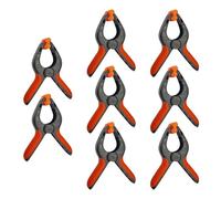 8Pcs 4 "Morsetto a molla per la lavorazione del legno Morsetto a molla regolabile fissaggio telaio centrale staffa di serraggio pinze per la lavorazione del legno Morsetti a molla
