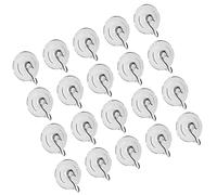 8PCS 60mm Gancio da parete con ventosa Ganci trasparenti Ganci senza