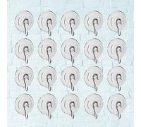 8PCS 60mm Gancio da parete con ventosa Ganci trasparenti Ganci senza