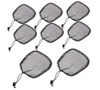 8Pcs Accessori Parrucca Coulisse Parrucca Coulisse Coda Di Cavallo Parrucca Che Effettuano Cessioni Panino Parrucca Protezione Della Parrucca Del Crochet Netto Cappellini Parrucca Ipetboom