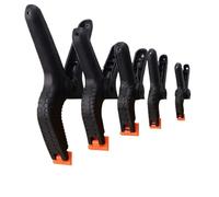 8PCS Adjustable Plastic Spring Clamps Heavy Duty Hanging Clips Strong Backdrops For Woodworking DIY Crafts Drying Clip Per Fai Falegnameria(6 inches)