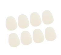 8pcs Bocchetto Saxofone Cuscinetti Cuscinetti Per Cuscini Per Gli Accessori Del Ovali Grandi Di Tenore Alto 0,3/0,5/0,8 Mm(0.5)