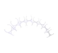 8pcs Clip a doppio filtro a doppia testa clip per acqua pesante Purificatore di