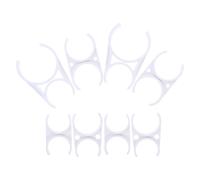 8pcs Clip a doppio filtro a doppia testa clip per acqua pesante Purificatore di