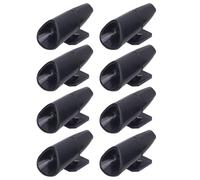 8PCS Deer Whistles Wildlife Warning for Cars, Vehicles, Motorcycles, Black Ultrasonic Deer Warning (Black)