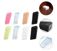 8pcs Door Stoppers in gomma Stop Wedge per la fermata di sicurezza domestica