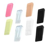 8pcs Door Stoppers in gomma Stop Wedge per la fermata di sicurezza domestica