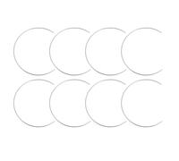 8pcs Dream Catcher Frame Creative Dreamcatcher Hallo Ring Iron Windbell Half