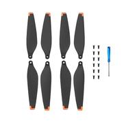 8Pcs Eliche per DJI MINI 3, sostituzione del drone a basso rumore e a sgancio rapido delle lame Eliche Props Parts (Arancione)