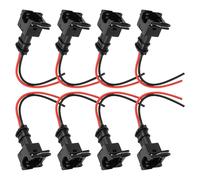 8pcs EV1 Connettore Iniettore Carburante Cablaggio per Bosch per mini Timer