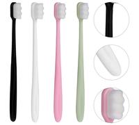 8pcs extra spazzolino micro-nano manuale di spazzolino a filo orale cure orale