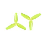 8pcs Flash 2540 2,5x4mm 2,5 pollici 3- Eliche compatibili con fotogrammi da 95-130 mm e 1105 motori per droni da corsa RC(4 pair Yellow)