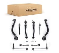 8pcs Front Lower Suspension Wishbone Track Control Arm for BMW X5 X6 E70 E71 E72