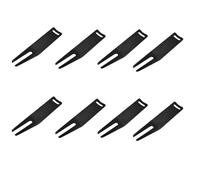 8Pcs Golfs Divot Strumento Metallo Pitches Fork Green Repair Pitch Mark Divot Repair Marker Golf Marker