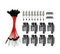 8pcs Ignition Coils con Spark Plug e Spark Plug Wires Compatibile con 4.8L 5.3L 6.0L 8.1L Motori UF271 Ignition System Parts