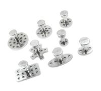 8pcs in lega di zinco tirare fibbia set estrattore guarnizione ammaccatura