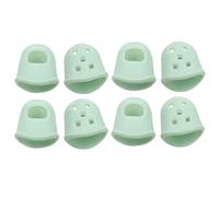 8Pcs Kalimba Chitarra Silicone Finger Protector Soft Finger Protector Tip Pollice Picks Ottimo Regalo Per Principianti Bambini Adulti Kalimba Accessori Parti Kalimba Pollice Picks