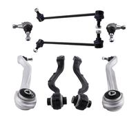 8PCS KIT BRACCIO DI CONTROLLO ANTERIORE FOR MERCEDES E-KLASSE W212 T-MODEL S212