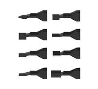 8Pcs Levigatrice Alternativa Testa Levigatrice Elettrica Penna Piccola Penna Testa per Piccola Levigatura Lucidatura Levigatrice Alternativa