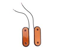 8PCS Luce Marker Amber Side Marker 20LED 24V Lampada Trusk Pickup Truck